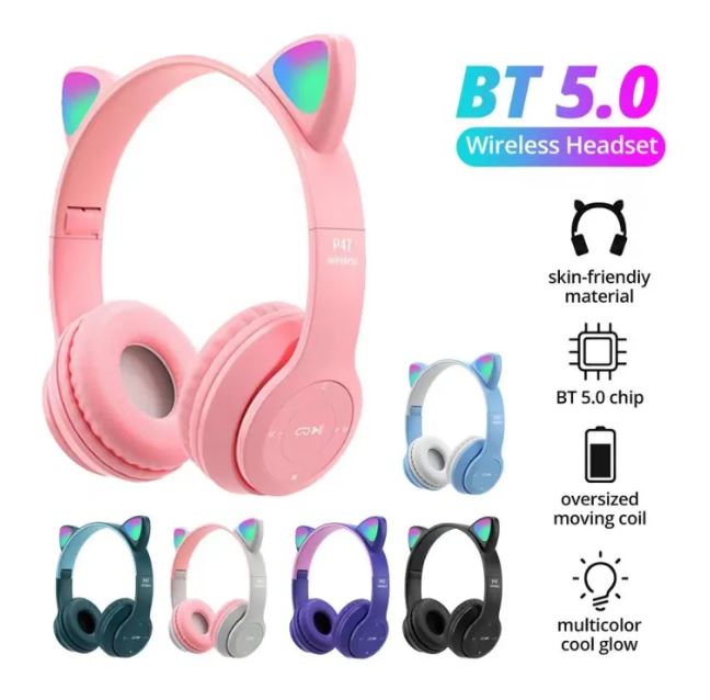 CAT WIRELESS HEAD PHONE